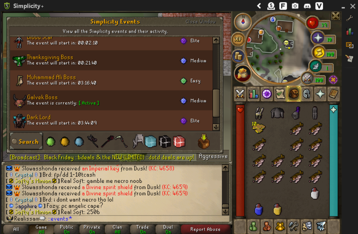 Realism Guide - Misc Guides - Simplicity RSPS - Runescape Private Server